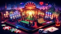 Royal Joker casino presented on mobile device in Pakistan with slots and live games